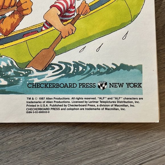 Vintage 1987 Alf story book - Picture 3 of 16